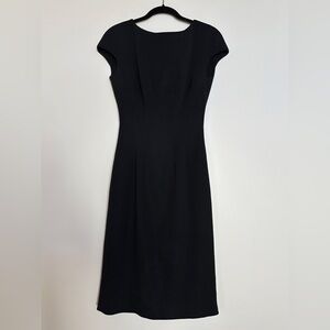 Dolce & Gabbana Black Cocktail / Workwear Dress Size 42 US6 fits like a 4